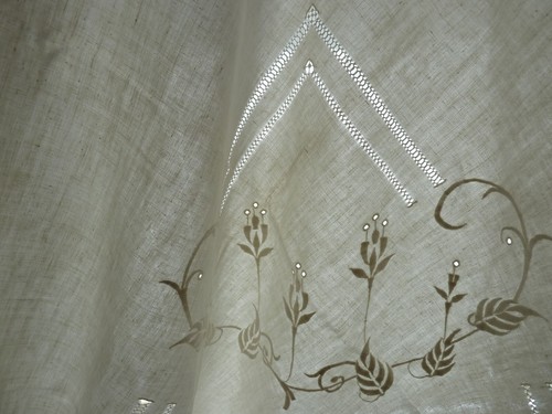 Antique whitework and hand - antique,