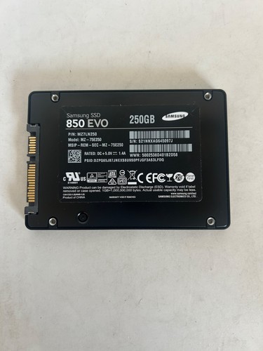 Samsung 850 evo 250gb - 2.5",