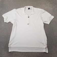 Polo Nike vintage media bianca