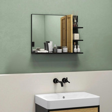 Specchiera Bagno Con 4 Ripiani