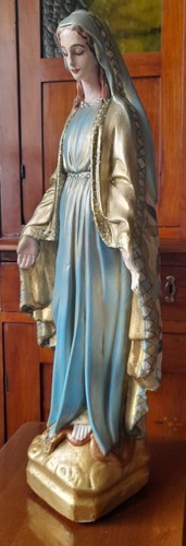 Madonna statua gesso - statua,