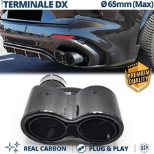 Terminale Scarico DOPPIO Tondo