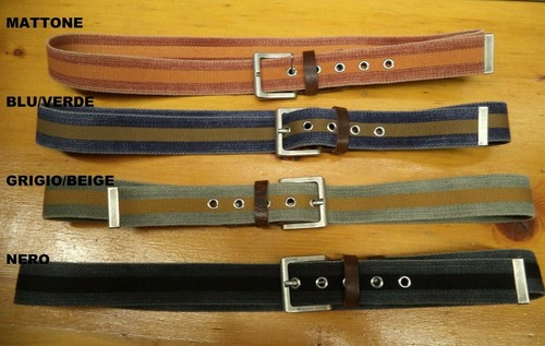 Dyed and washed linen - and, belt
