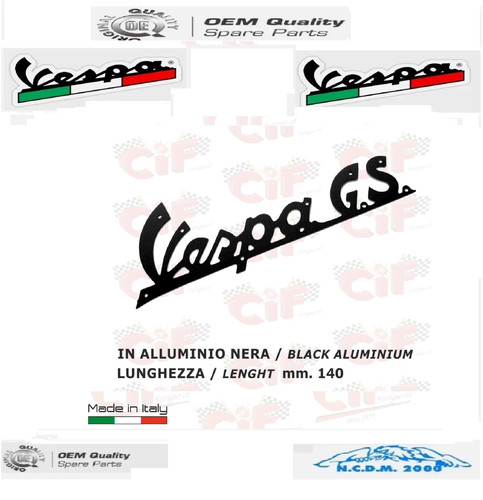 Targhetta vespa 150 - targhetta, gs