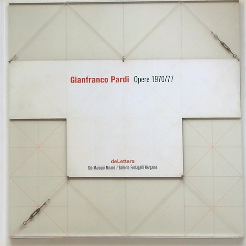 Gianfranco pardi opere 1970 - opere, 1970/77