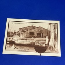 OSTERIA LA LAMPARA CESENATICO PONENTE CARTOLINA D'EPOCA