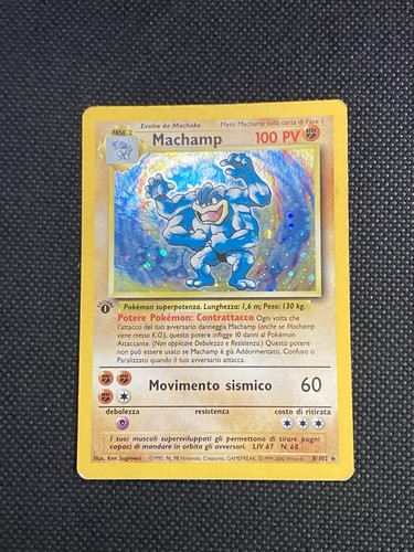 Pokemon machamp 102 set base - pokemon,