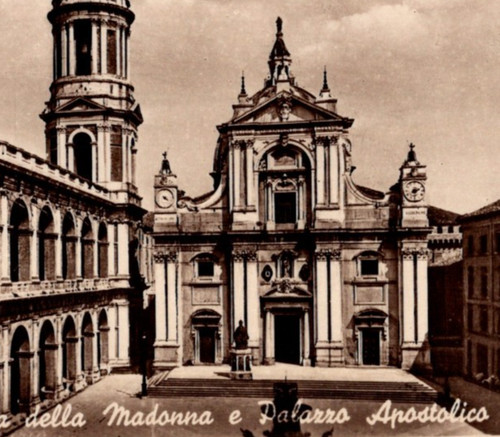 Cartolina antica rppc basilica - cartolina,