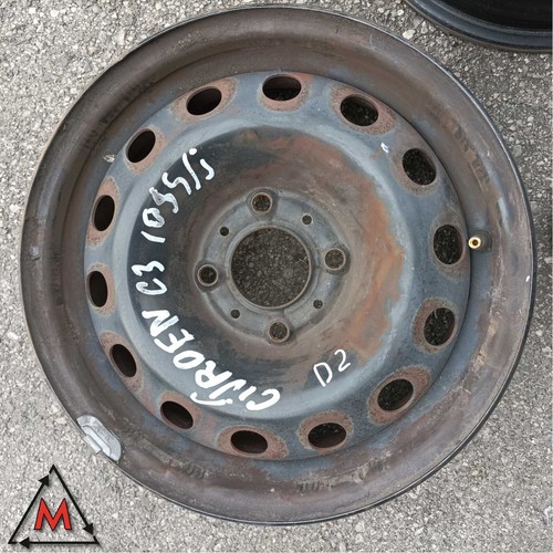 Cerchio ferro 5jx14 4x108 - cerchio,