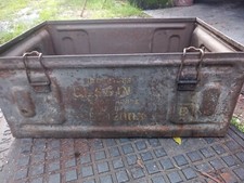 Baule /Cassa Stagna Per Munizioni Epoca