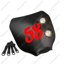 MASCHERA DOPPIO Faro NERO