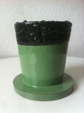 Vaso ceramica anni 80 lava