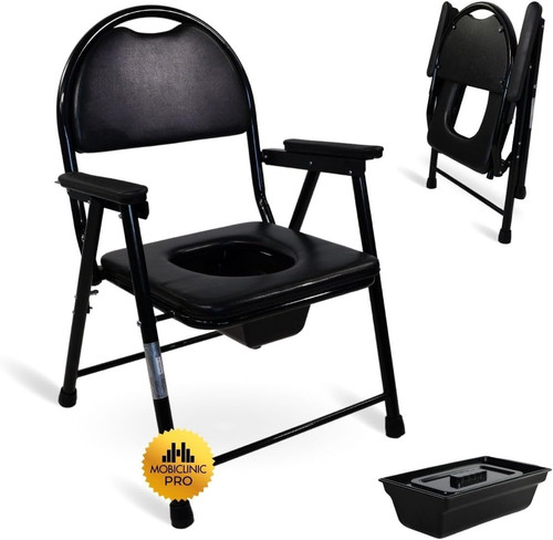 Sedia con wc - sedia, pieghevole