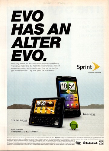 2011 cellulare sprint - sprint, •