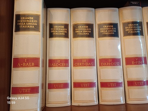 Grande dizionario della - , lingua