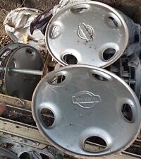 3x Borchia ruota copri cerchio coppe ruote copricerchi nissan 13" 14" micra