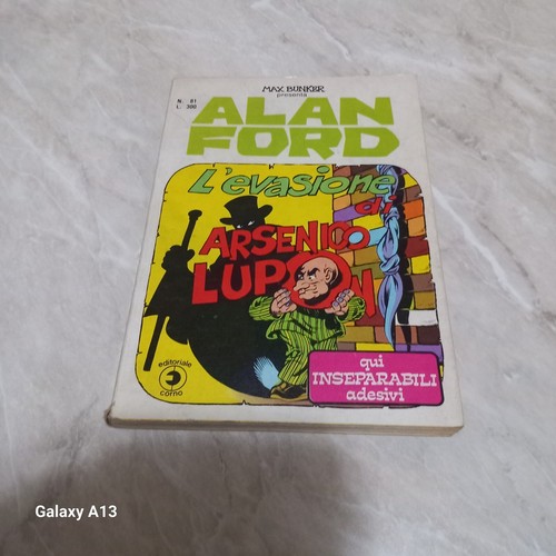 Alan ford con adesivi - alan,