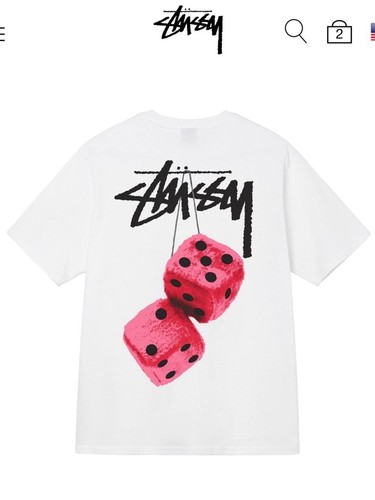 Shirt stussy fuzzy dice - stussy,