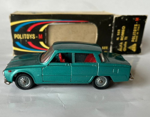 Alfa romeo giulia politoys - giulia,