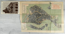 VENEZIA - CARTINA / MAPPA PRIMI DEL 900 - SALVIATI - 35X25 CM