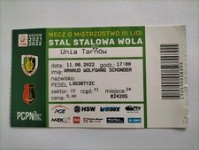 Biglietto da collezione 21/22