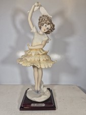 Figurina Giuseppe Armani "Magic Memories Ballerina" Firenze Italia 1986 10"T usata in ottime condizioni