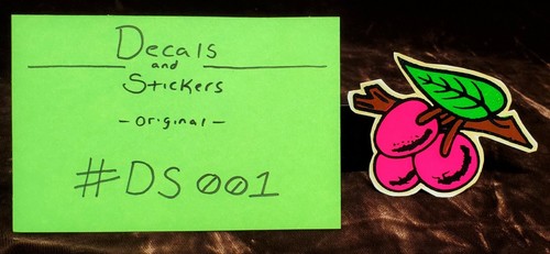 Original cherry sticker - original,