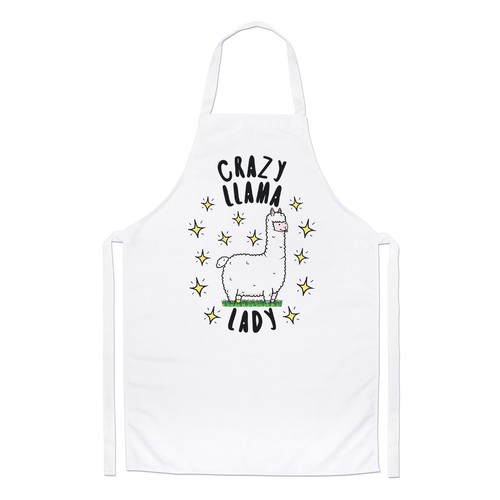 Crazy llama lady stelle - llama,