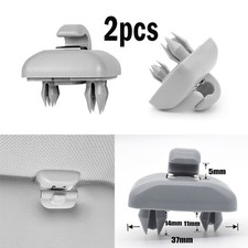 2x clip parasole gancio