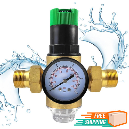 Regolatore pressione acqua - regolatore, con