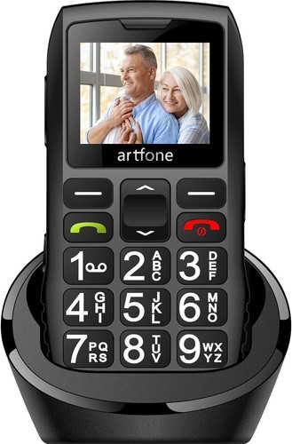 Artfone nero telefono - c1+,
