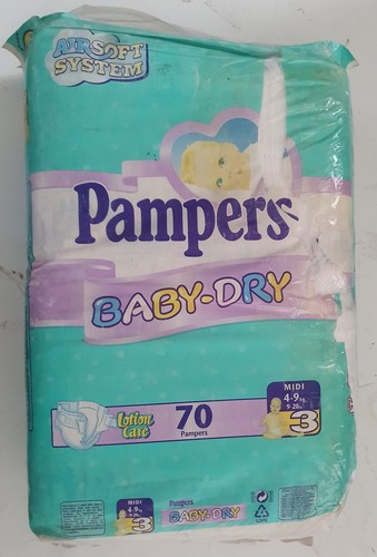 Vintage 90s pampers baby - vintage,