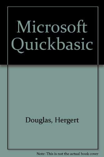 Microsoft quickbasic douglas - microsoft,