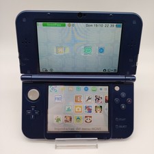 Console New Nintendo 3DS XL Blu Metallizzato + Caricatore + Giochi Installati