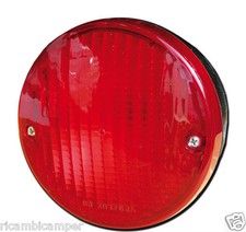 Fanale posteriore tondo - tondo, rosso