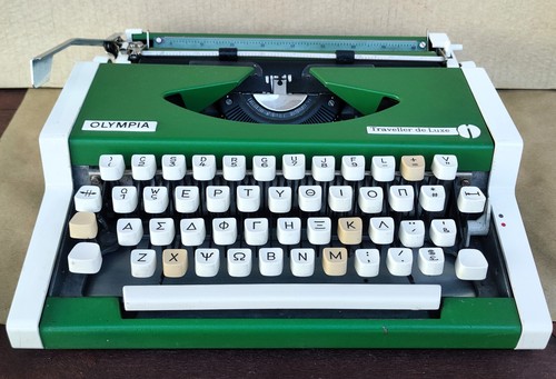 Macchina scrivere olympia - scrivere,