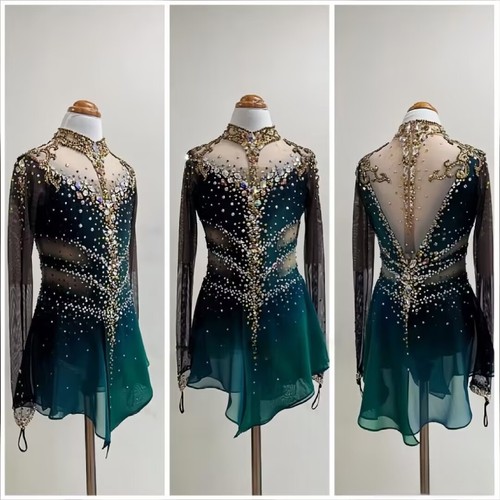Elegante vestito pattinaggio