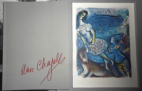 Lithographie originale chagall - lithographie,