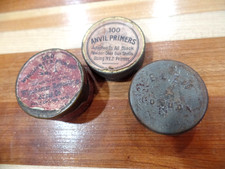 Antique primer empty tins - 3,