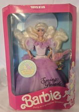 Mattel 1991 Barbie bambola nuova con scatola Spring Parade GIOCATTOLI 'R' US Barbie nuova con scatola #7008