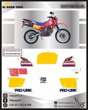 XL 600R 1985 xl r 600    ADESIVI ADHESIVES GRAFICHE STICKERS DECALS
