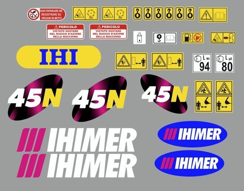 Ihimer ihi decalcomanie - 45, n