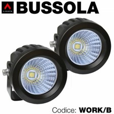 Kit faretti led con staffe per tubolare con diametro da 25mm