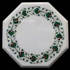 12 " Marmo Angolo Tavolino Top