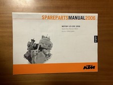 Catalogo Ricambi Motore KTM 125 EXC 2006 Cod. 3CM081568EN Spare Parts Motor