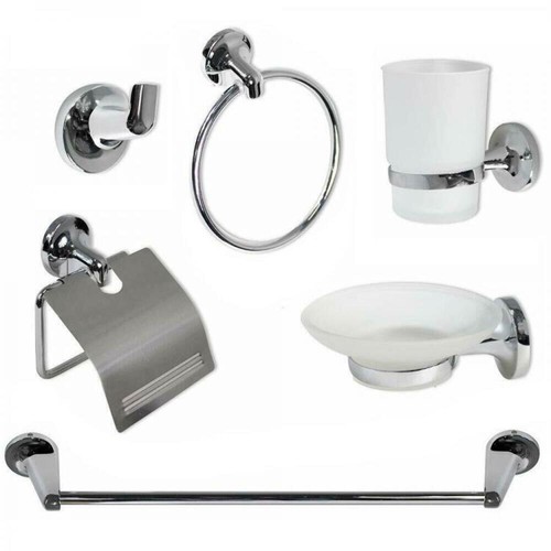 Set bagno moderno acciaio - bagno,