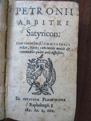1604 satyricon petronius - satyricon,