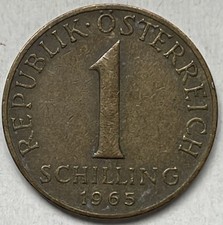 1 Schilling 1965 Austria 