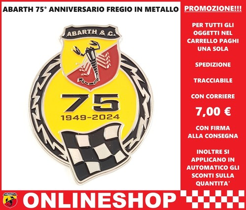 Abarth anniversario - abarth, 75°