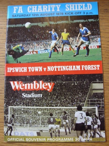 1978 charity shield - 12/08/1978,
